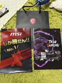 MSI ノベルティ　東京ゲームショウ2025