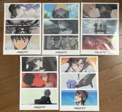 シン・エヴァンゲリオンA4クリアファイル劇場版5種セット