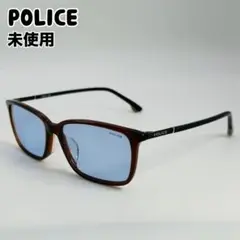 未使用 POLICE ポリス サングラス VPLB96J ブラック ブラウン