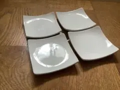 白　四角形の小皿　47枚セット　大量