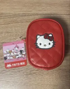 サンリオ ハローキティ ポーチ TAITO限定 赤のサムネイル