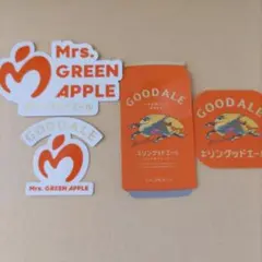 キリングッドエール　ミセスグリーンアップルステッカー