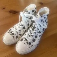 2/1まで限定CONVERSE ALL STAR ドット柄スニーカー
