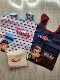 不二家　ペコちゃん　エコバッグ　まとめ売り