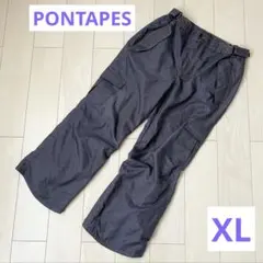 PONTAPES スキー スノーボード パンツ ネイビー デニム　ウェア
