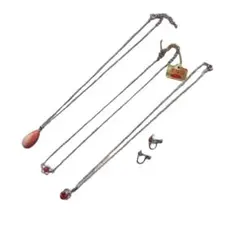 [新品] 珊瑚 ネックレス イヤリング アクセサリー 小ぶり 上品 夏 海