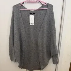 ♥*♥様 ユニクロ 3Dスフレヤーンカーディガン(長袖) グレー L