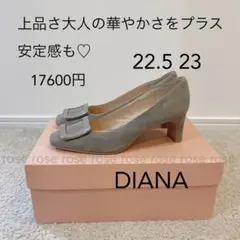 DIANA バックル　スエード