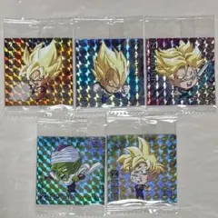 ドラゴンボール 超戦士シールウエハース超 超絶感謝の十周年 GR 5枚