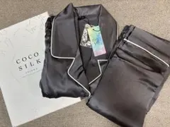 COCO SILK シルクパジャマ L 箱は劣化汚れあり