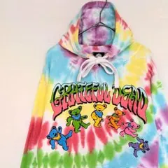 グレイトフル・デッド ビーンベア デッドベア タイダイ スウェット パーカー