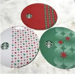 新品未使用　STARBUCKSホリデー2022♡デザートプレート全3種のサムネイル