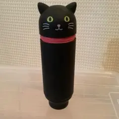 猫の顔デザインの筆箱