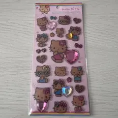 キラキララインストーンシール 日焼けキティ