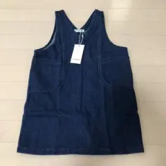 新品☆デニム ジャンバースカート☆120cm