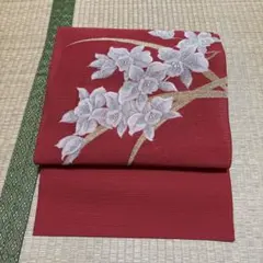 名古屋帯松葉仕立て太鼓柄夏帯719のサムネイル