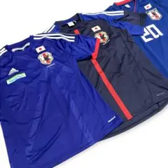 サッカー 日本代表 ユニフォーム 3点セット アディダス W杯のサムネイル