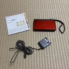 ニンテンドー　任天堂DS Lite 本体　充電器付　説明書付　クリムゾンレッド