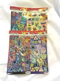 ポケモン　ホログラムシール　4シートセット