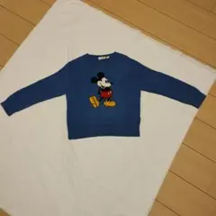 中古！130cmユニクロ×Disney ミッキーマウス セーター