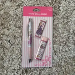 【ラプンツェル】未使用 ディズニー シャープペンシル シャープ替芯HB 消しゴム