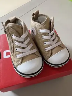 箱無し)CONVERSE ALL STAR ベージュスニーカー