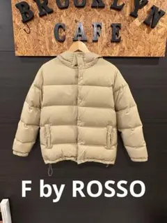 アーバンリサーチ ROSSO 白ダウンジャケット 白ダウン ショート 美品 