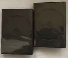 DVDトールケース８枚収納　２個セット