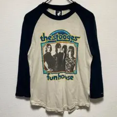 ヒステリックグラマー the stooges ラグランTシャツ 七部袖 リンガー
