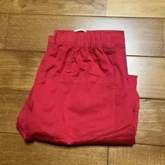 WEGO カーゴパンツ レッド ウエストゴムのサムネイル