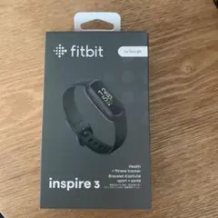 未開封 Google Fitbit Inspire 3 ブラック 黒