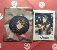 デュース ツイステ展 カード 缶バッジ