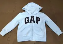 babyGapトレーナー フード パーカー アウター 110cm 水色
