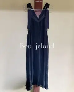 Bou jeloud プリーツワンピース　極美品のサムネイル