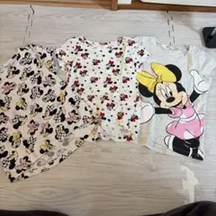 ミニーマウス・ミッキーマウス Tシャツ 3枚セット