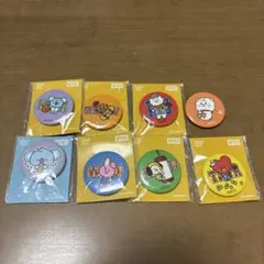 BTS BT21 ピンバッジ 8個セット