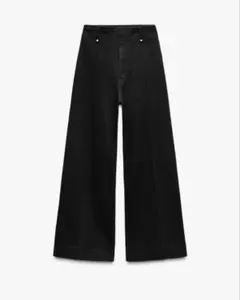 ZARA JEANS ZW COLLECTION ワイドレッグ ハイウエスト