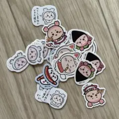 ちいかわ　かにちゃん　古本屋　フレークシール　まとめ売り