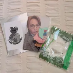 JO1 カプセルトイ 缶バッジホルダー トレカ ステッカー 與那城奨