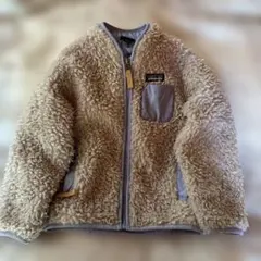patagonia フリースジャケット 3T ベージュ
