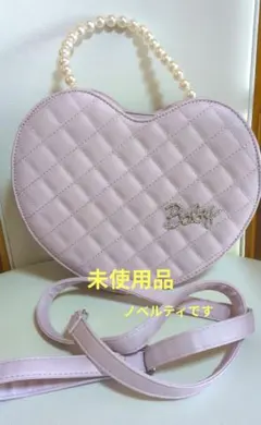 未使用品　アンクルージュ　ハート　ショルダー　バッグ　ノベルティのサムネイル