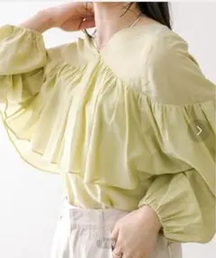 mystic 長袖ブラウス