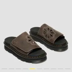 Dr.Martens ZEBZAG スライド サンダルDARK BROWN
