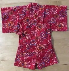 甚平 花火柄110