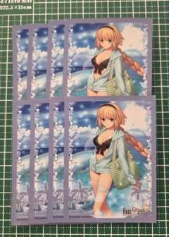 新品未開封　Fate スリーブ　ジャンヌ　50 60枚 fate fgo スリーブ ジャンヌ・ダルク 温泉 ミッドナイトブルー