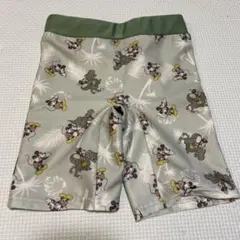 【BREEZE】水着 100cm ミッキーマウス 恐竜 グリーン