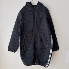 URBAN RETRO ダウンジャケット ダウンコート ロングコート 黒 M