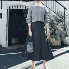 クロップドニット　シャツ　セット