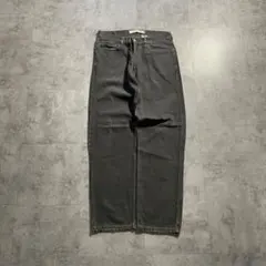 ま*く様 【実寸W32 L32】00s levi's ブラックデニム リーバイス
