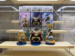 ワンピース ワールドコレクタブルフィギュア ヒストリーオブ白ひげ 3種